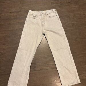 BDG Men's Light Gray Straight Jeans